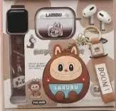 Labubu 2 in 1 gadget box - gray